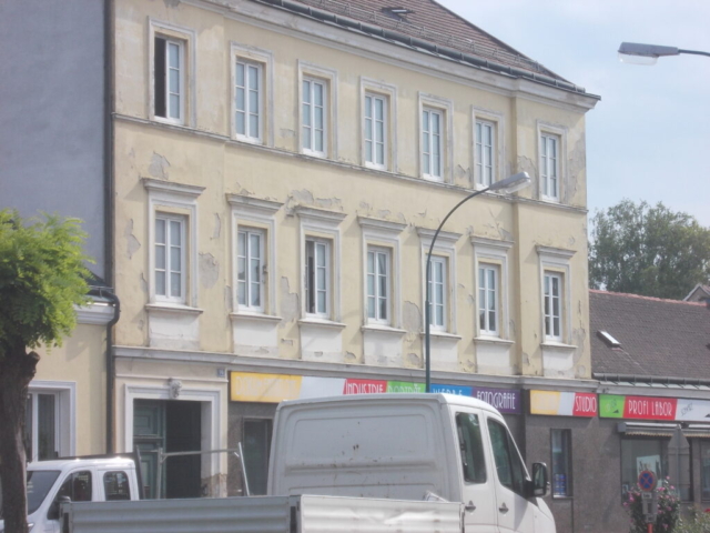 Zinshaus vorher Bruck an der Leitha